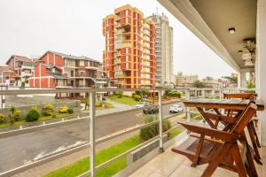 Un balcón o terraza en Hotel Maritimo
