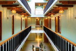 an image of a hallway in a building at Luuna de Jade in Oaxaca City