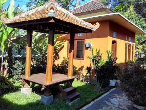 Zahrada ubytování Rusma House Ubud