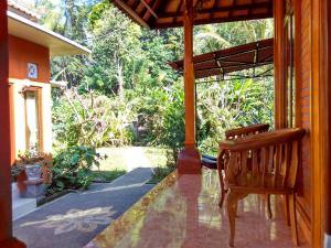 Zahrada ubytování Rusma House Ubud