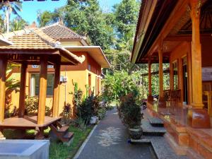 Zahrada ubytování Rusma House Ubud
