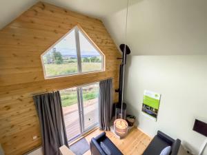 an overhead view of a room with a large window at Mars 4 - Uk50474 in Greenhaugh +10 photos