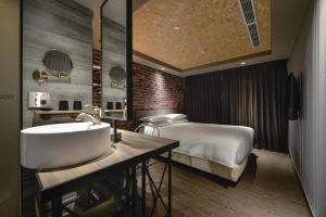 Koupelna v ubytování City Suites - Kaohsiung Pier2