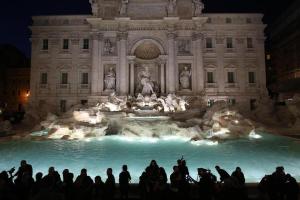 Bazén v ubytování B&B Vatican's Keys nebo v jeho okolí