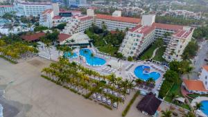an aerial view of a resort on the beach at Occidental Nuevo Vallarta - All Inclusive in Nuevo Vallarta