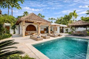 an image of a villa with a swimming pool at Lempuyang Boutique Hotel in Karangasem