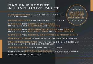 a ticket to a music festival with a poster at FAIR RESORT All Inclusive Wellness & Spa Hotel Jena in Jena
