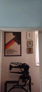 a room with a picture on the wall at Guest Art House Aurora in Pissignano