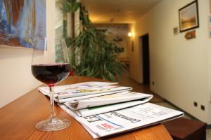 Nápoje v ubytování Crabun Hotel
