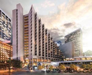 a rendering of a building in a city at Hyatt Regency San Francisco in San Francisco