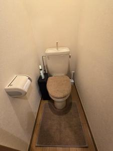a small bathroom with a toilet and a bidet at Karawaru Stay 浦安 B303 Disney 9min in Tokyo +10 photos
