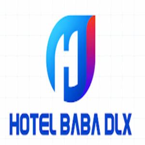 a logo for a hotel baba dix at Hotel Baba Dx in Samastīpur