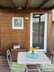 Balkón nebo terasa v ubytování Glamping La Lavanda