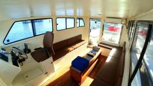 an aerial view of the inside of an rv at Komodo Nest Tour in Komodo Labuan Bajo Airport