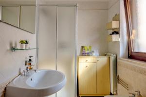 a bathroom with a sink and a shower at Perla del Salento in Brindisi +31 photos
