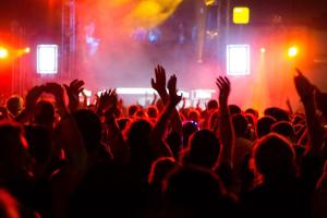 a crowd at a concert with their hands in the air at Quest Chermside on Playfield in Brisbane +29 photos