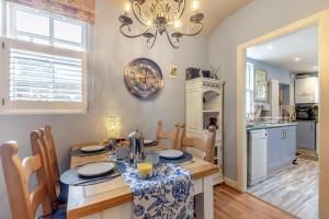 a kitchen and dining room with a table and chairs at 2 Bed in Bakewell oc-t34225 in Bakewell