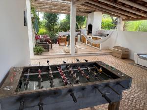 Herní místnost v ubytování Casa do Campo - offers peace and luxury combined with simplicity and heated private saltwaterpool