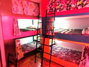 Postel nebo postele na pokoji v ubytování La Casa Azul Hostel