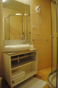 Koupelna v ubytování Rooms Piazzetta