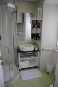 Koupelna v ubytování Rooms Piazzetta