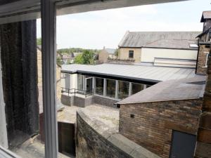 a view of a building from a window at YHA Alnwick - Partner in Alnwick