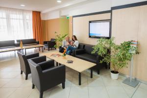 Posezení v ubytování Harkányi Psoriasis Centrum