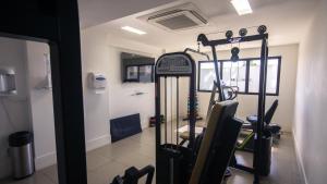 Fitness centrum a/nebo fitness zařízení v ubytování Mais Hotel Aeroporto Salvador