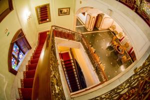 منطقة جلوس في Hotel Leopold I