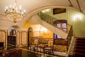 منطقة جلوس في Hotel Leopold I