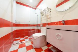 Koupelna v ubytování 安可的家 小孩及寵物免費 恆春老街夜市 屏東縣民宿0497