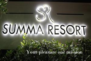 Certifikát, hodnocení, plakát nebo jiný dokument vystavený v ubytování Summa Resort