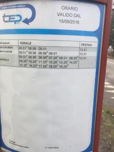 Certifikát, hodnocení, plakát nebo jiný dokument vystavený v ubytování B&B San Giorgio
