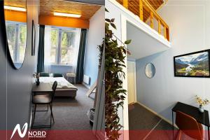 Et tv og/eller underholdning på NORD Motel & Restaurant