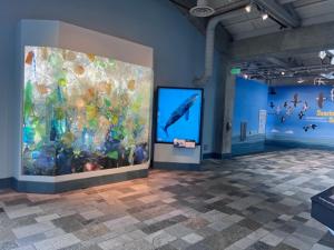 a room with a large painting on the wall at STR25-15 Home 3 Bedrooms 2 Bath in Marina