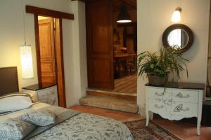 Postel nebo postele na pokoji v ubytování Gîte De Chevreuse