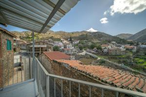 a view from the balcony of a house at Farmakas Living in Pharmakas