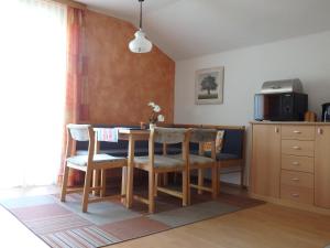 Kuchyň nebo kuchyňský kout v ubytování Ferienwohnung Piontek