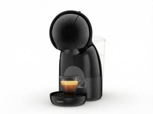 a black coffee maker with a glass of coffee at Apartamento Reformado con vistas al Mar in Mojácar