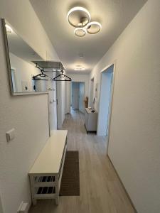 a hallway of a room with a ceiling at Schwarzwald Loft in Villingen-Schwenningen +2 photos