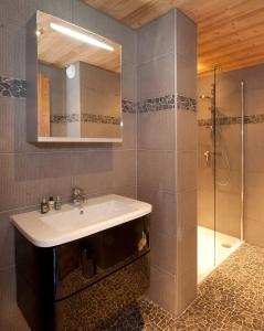 Ένα μπάνιο στο Le Flocon d'Argent