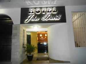 Certifikát, hodnocení, plakát nebo jiný dokument vystavený v ubytování Hotel John David