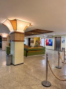 a building with a lobby with a lobby at Gran Lençóis Flat Residence Mandacaru 411 in Barreirinhas +63 photos