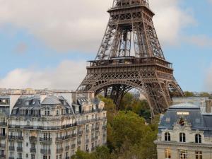 a view of the eiffel tower in paris at Pullman Paris Tour Eiffel in Paris