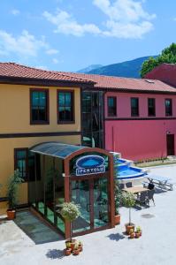 Nespecifikovaný výhled na hory nebo výhled na hory při pohledu z bed and breakfast
