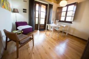 A seating area at Spa Resort Fonte Alla Lepre