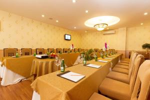 Der Geschäftsbereich oder Konferenzraum in der Unterkunft Seaside Resort Vung Tau