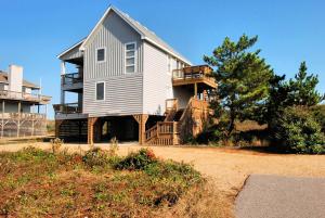 a large house on the side of a building at 2408 - Herring Gull in Duck +45 photos