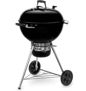 a black bbq grill on a stand at Algherocoralapartment in Alghero