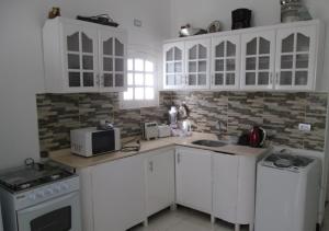 Kitchen o kitchenette sa Nile Paradise Apartments